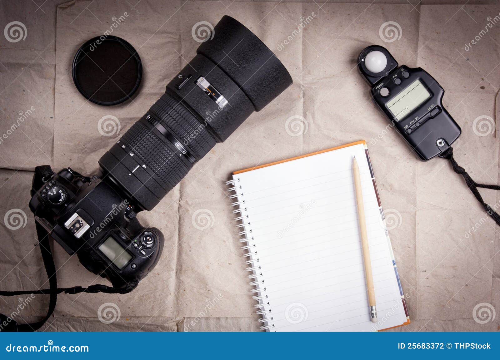 Photography Camera Background Stock Photo - Image of paper, page ...