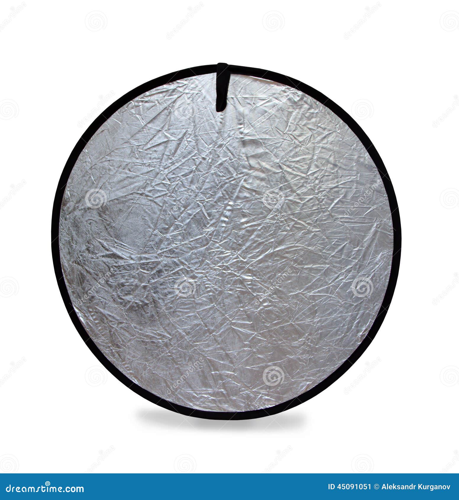 Photography Light Reflector in Silver Stock Image Image of