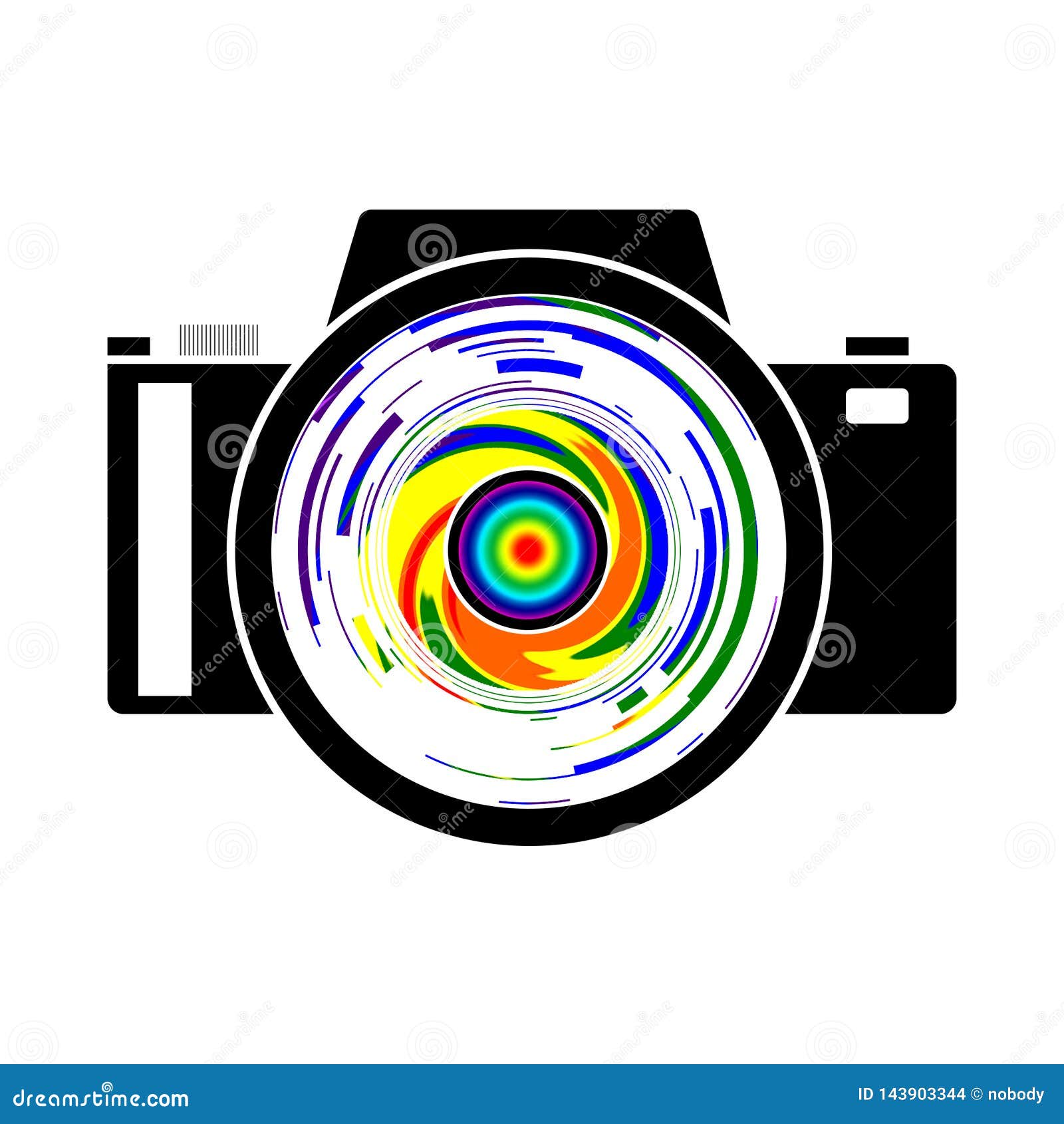 A Photography Logo Of A Camera Stock Illustration Illustration Of Isolated Camera