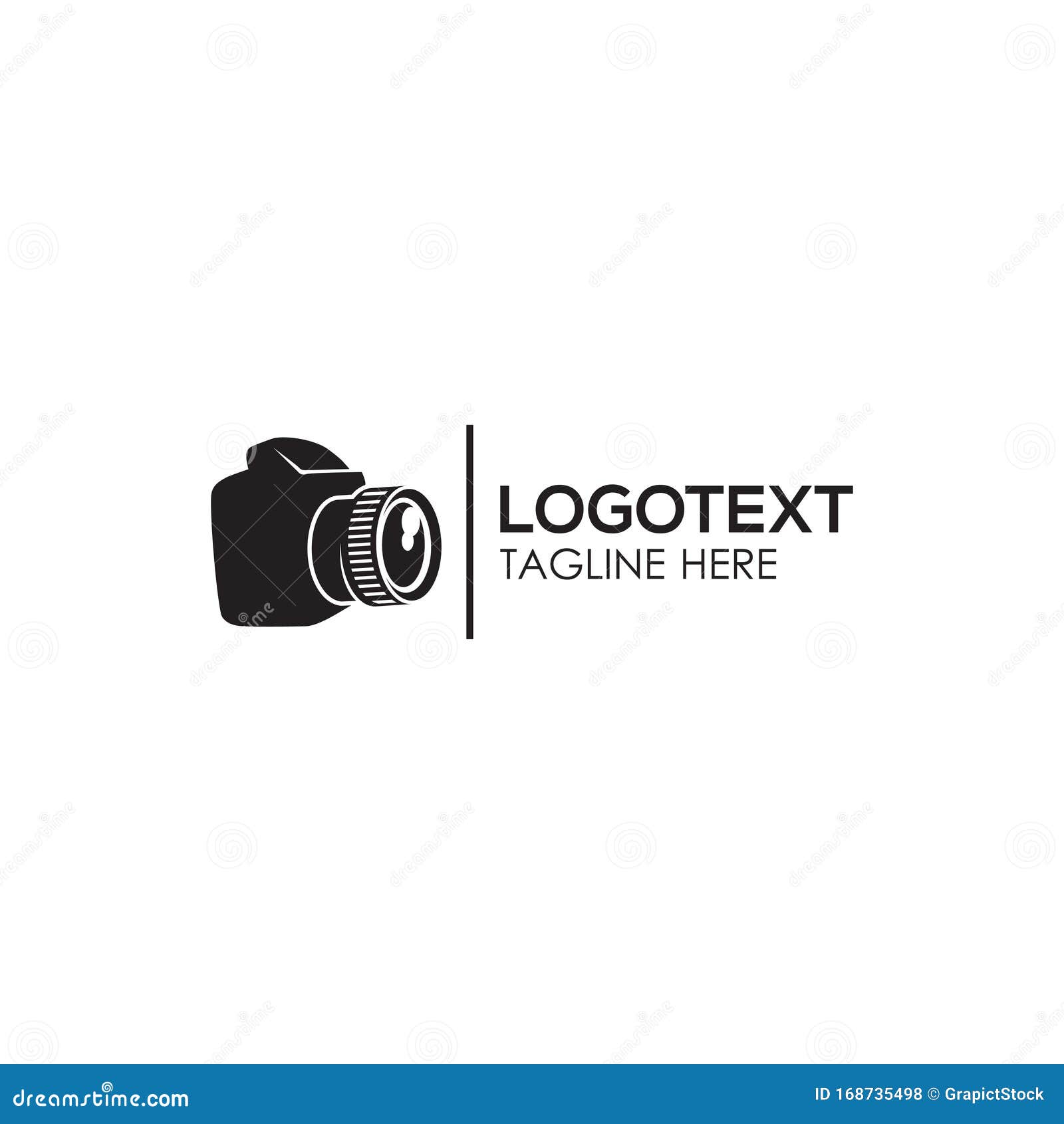 Photography Logo For Photographer Camera Logo Design Stock Vector Illustration Of Button Photograph
