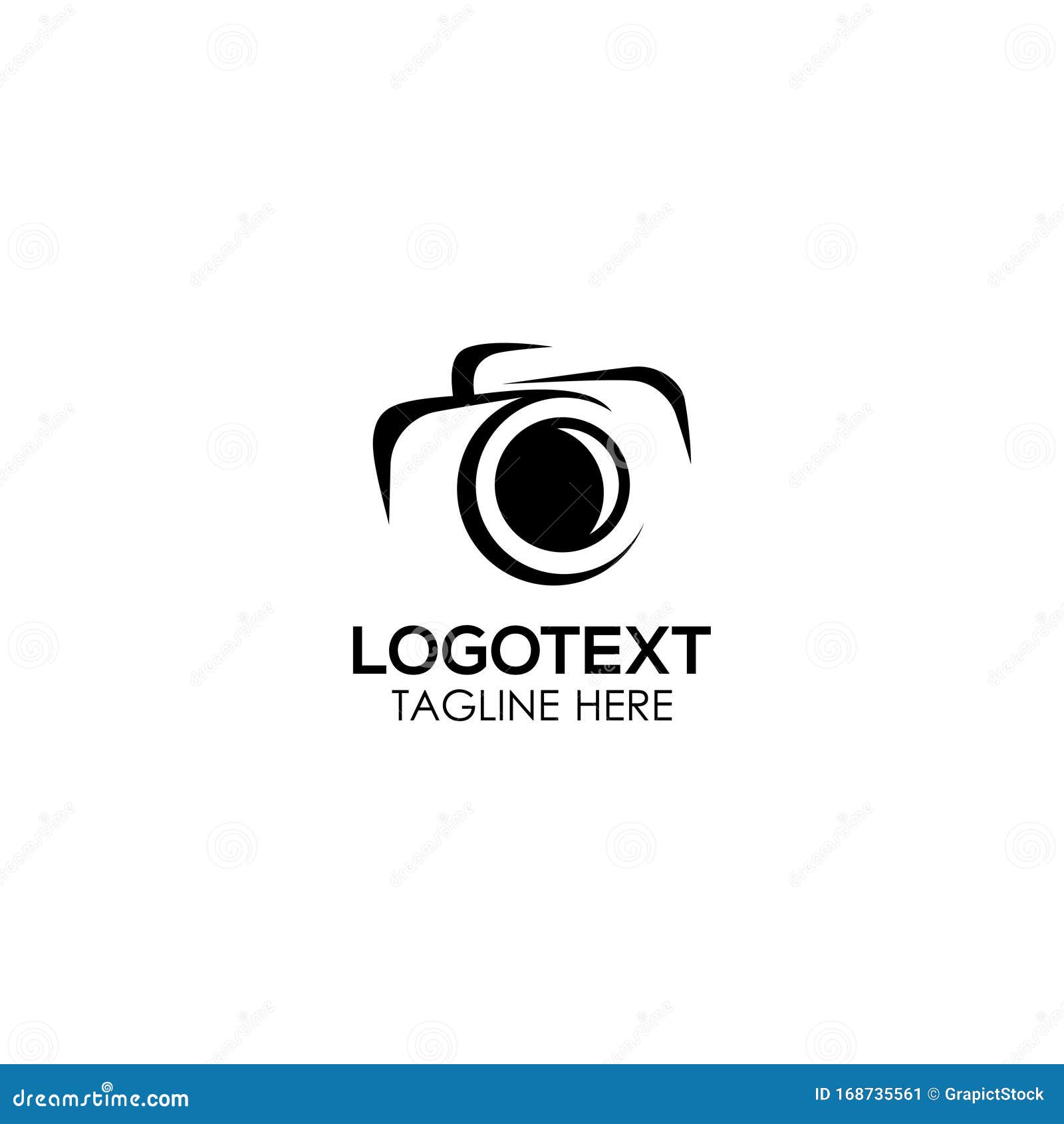 Photography Logo for Photographer, Camera Logo Design Stock Vector ...