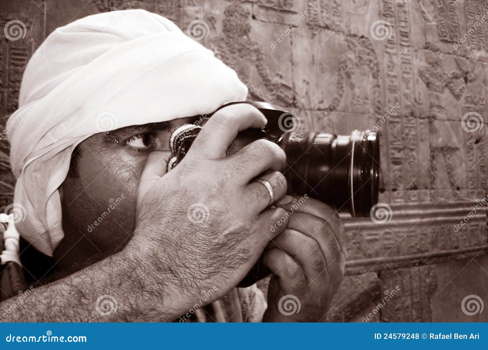 Photojournalist at Work stock photo. Image of free, cameraman 24579248