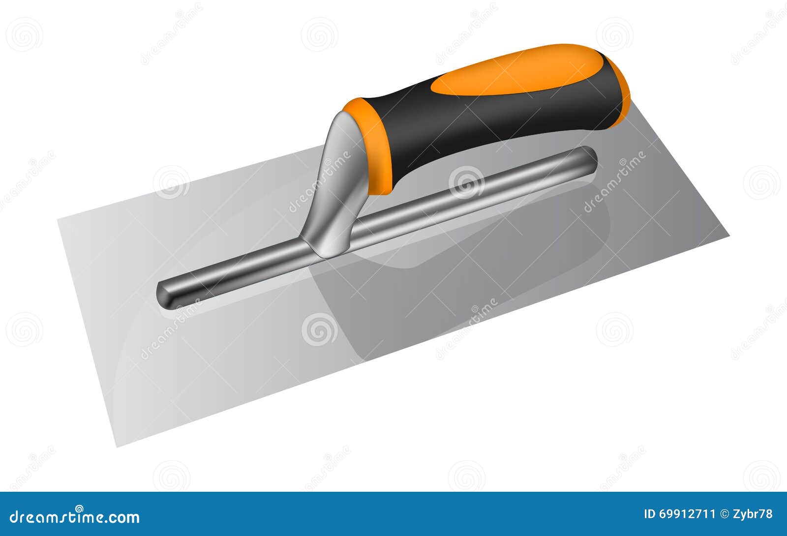 Plastering Trowel Stock Illustrations 382 Plastering Trowel Stock