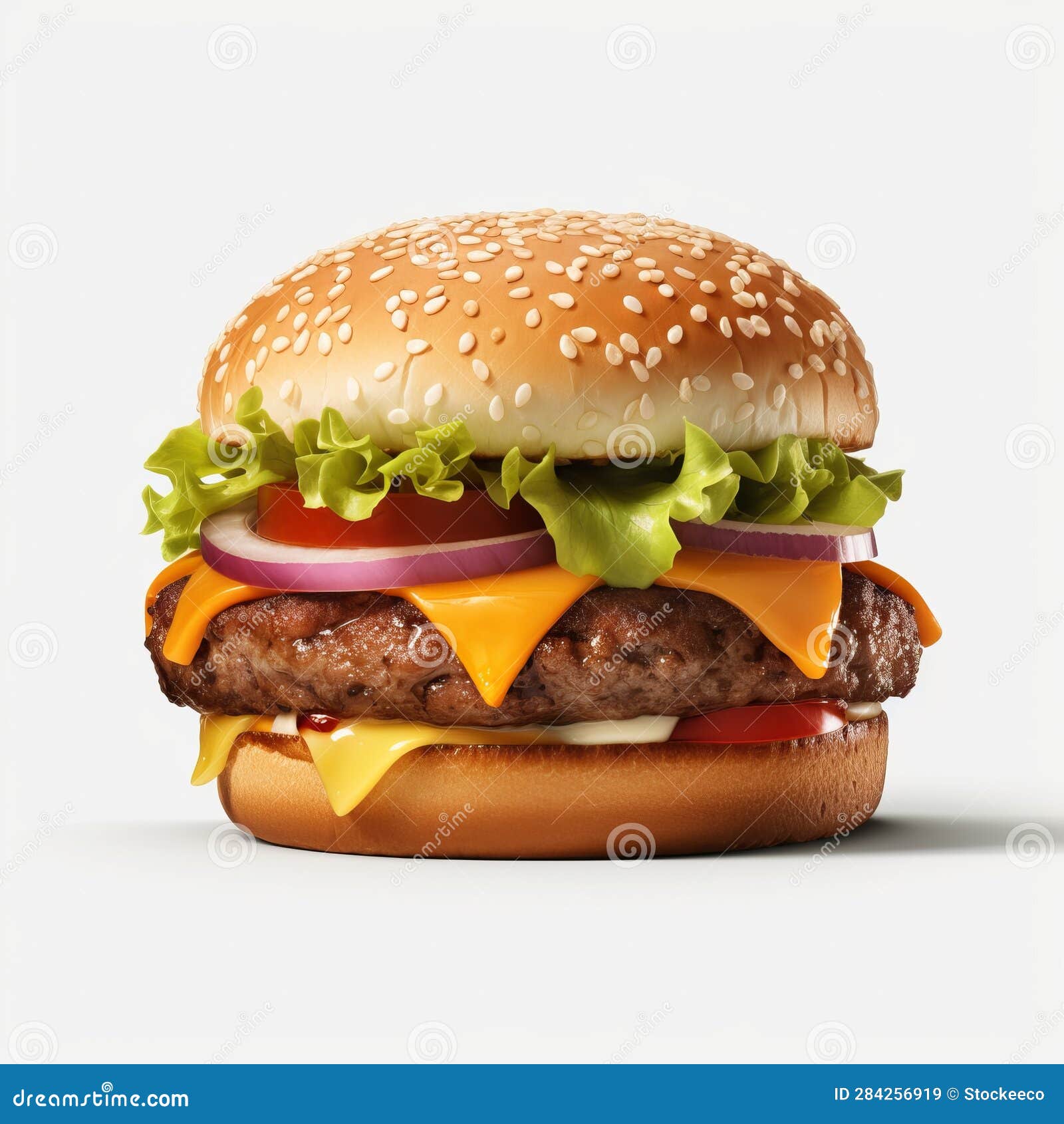 ultra realistic 4k hamburger  in 3dsmax