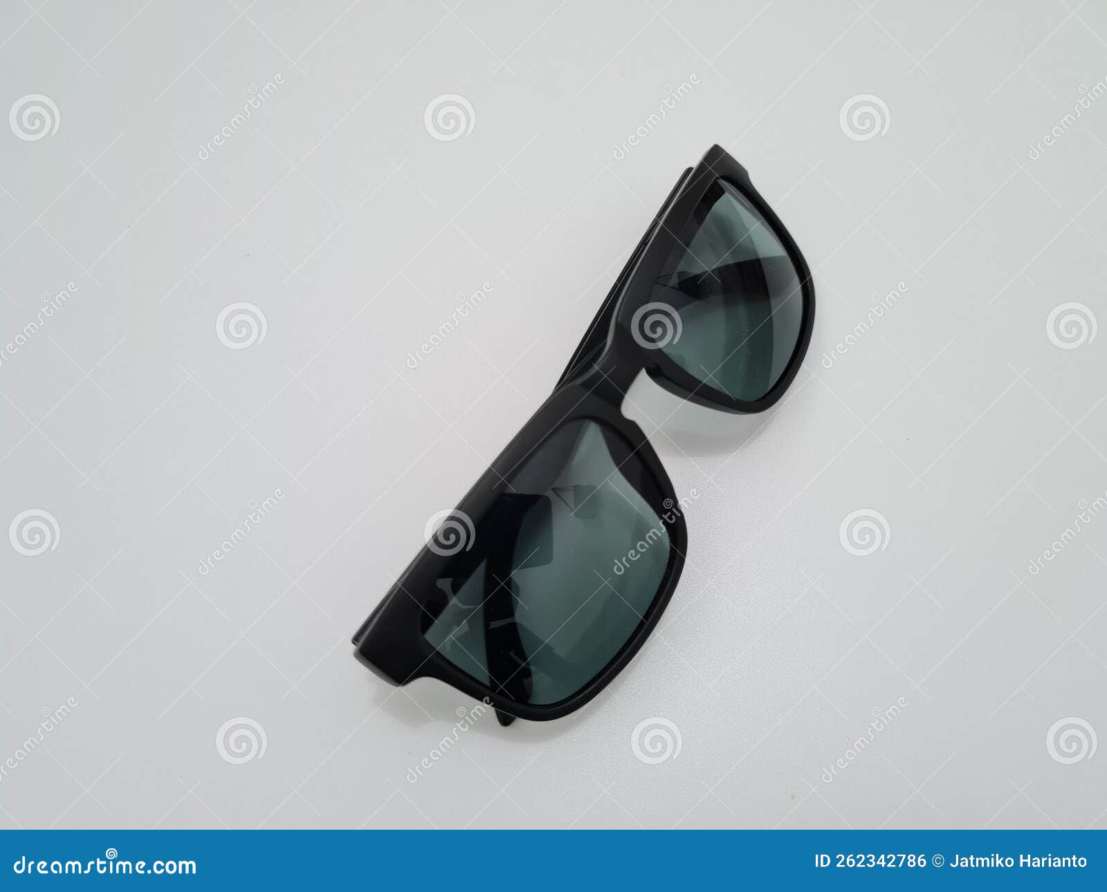 Black Glasses Made of Plastic and Black Frames Stock Photo Image of