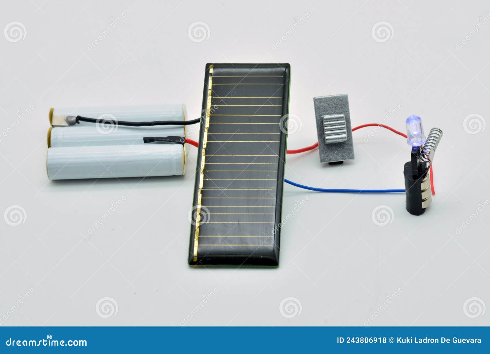 photovoltaic solar energy board connected