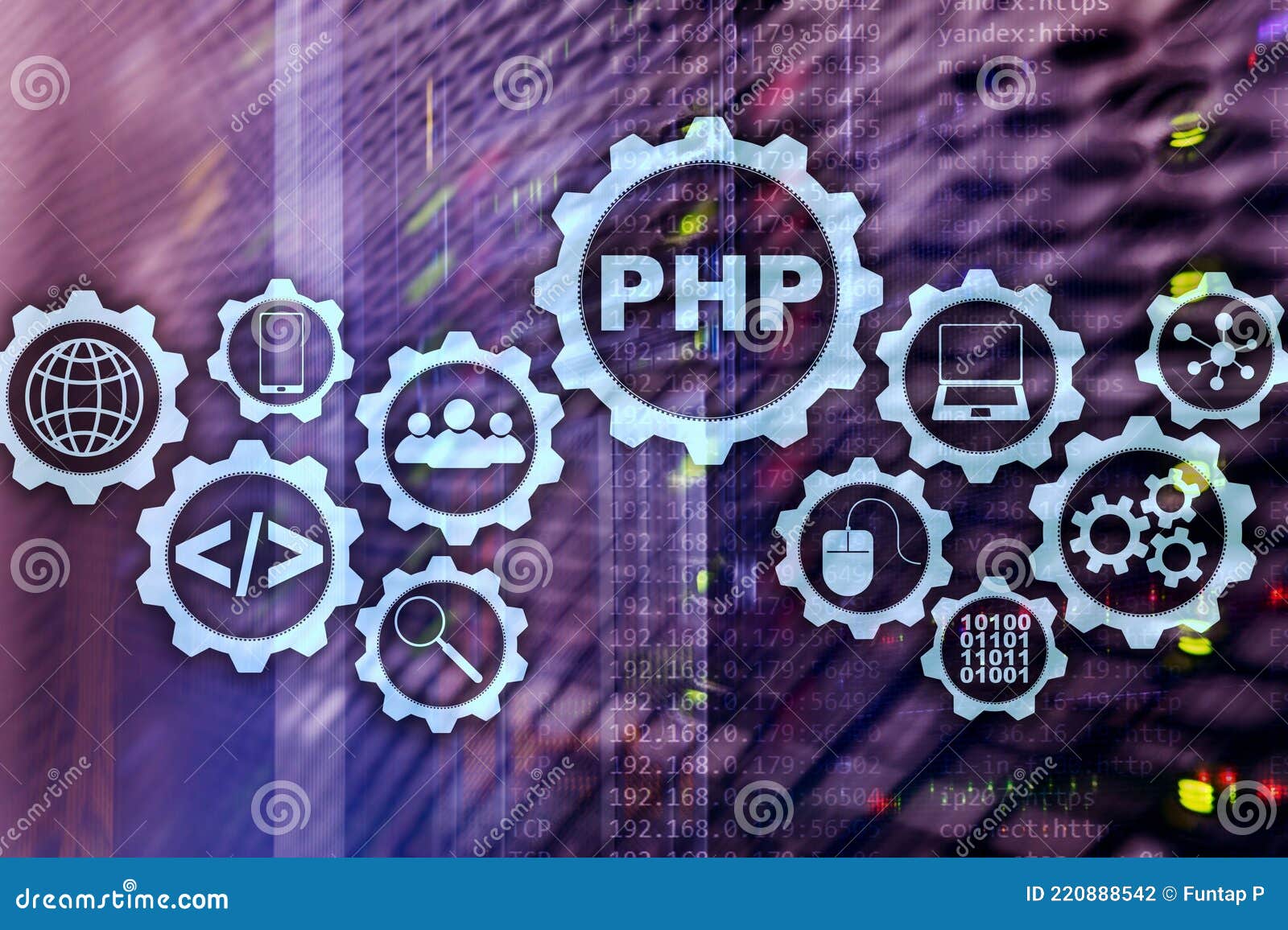 PHP Programming Language. Developing Programming and Coding ...
