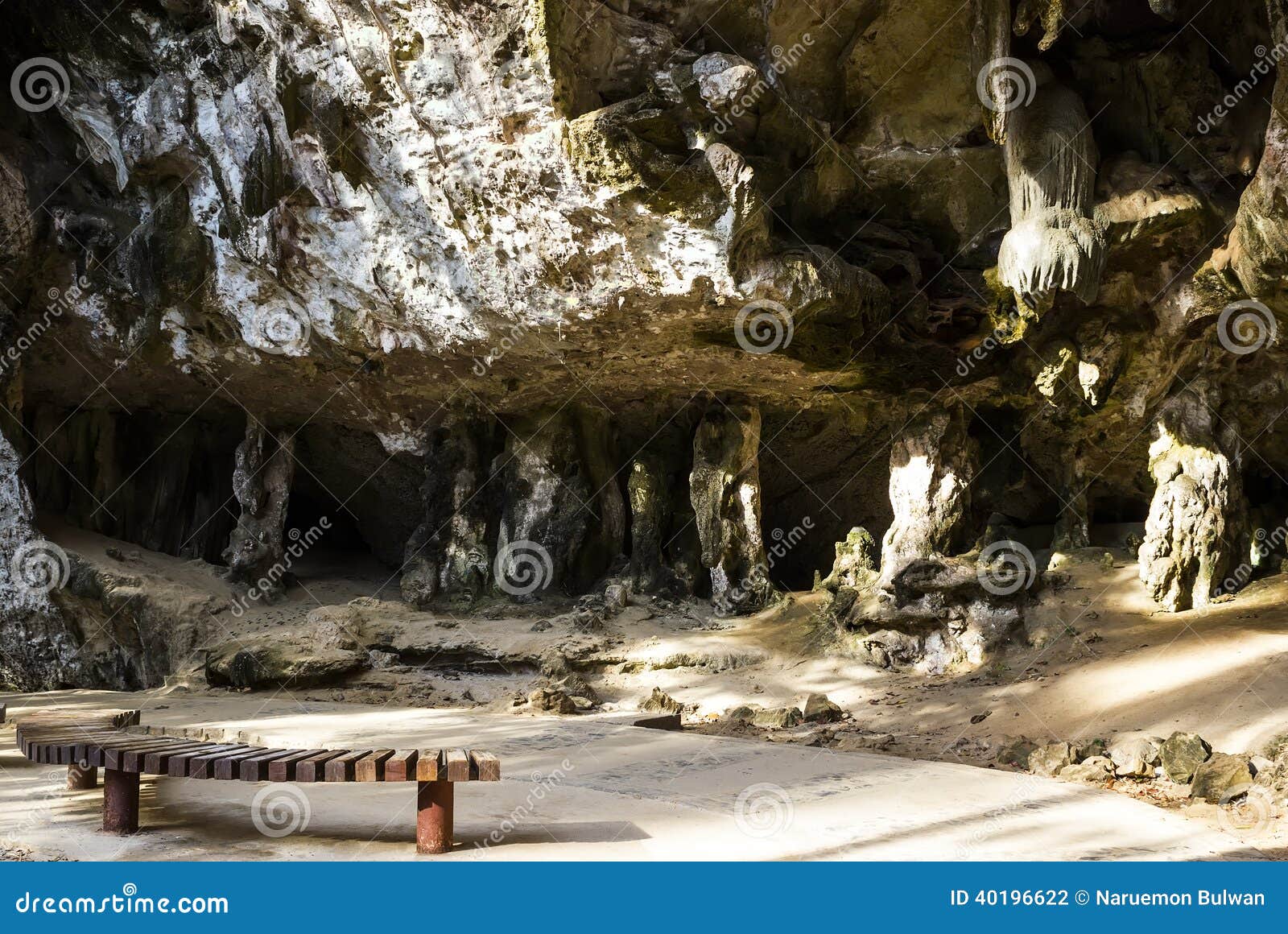 Phra Nang Cave in Krabi stock photo. Image of rock, tropical 40196622