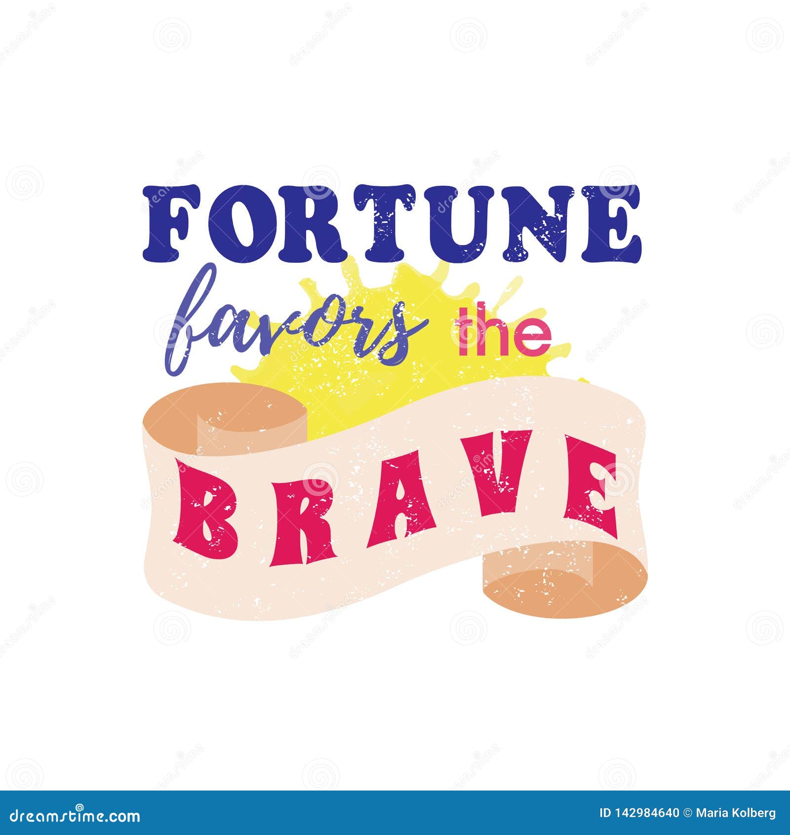 fortune favors the brave poster fortune favors the brave poster