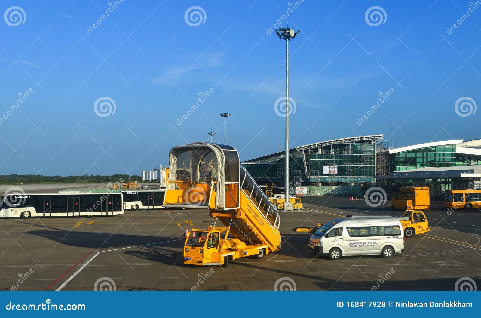 Phu Quoc Airport in Kien Giang, Vietnam Editorial Stock Photo - Image ...