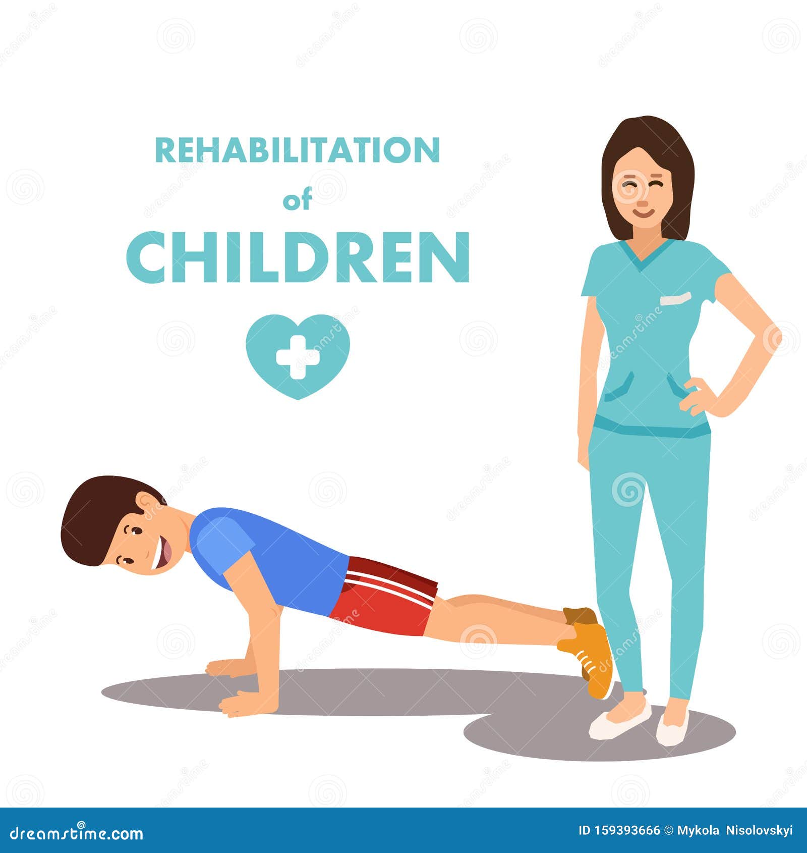 physical development and rehab for children advert