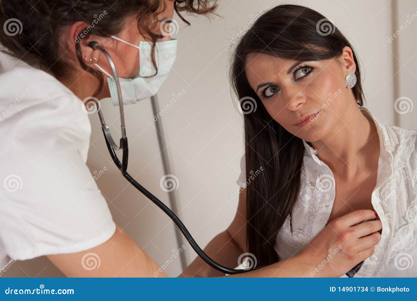 Physical examination stock photo. Image of health, female 14901734