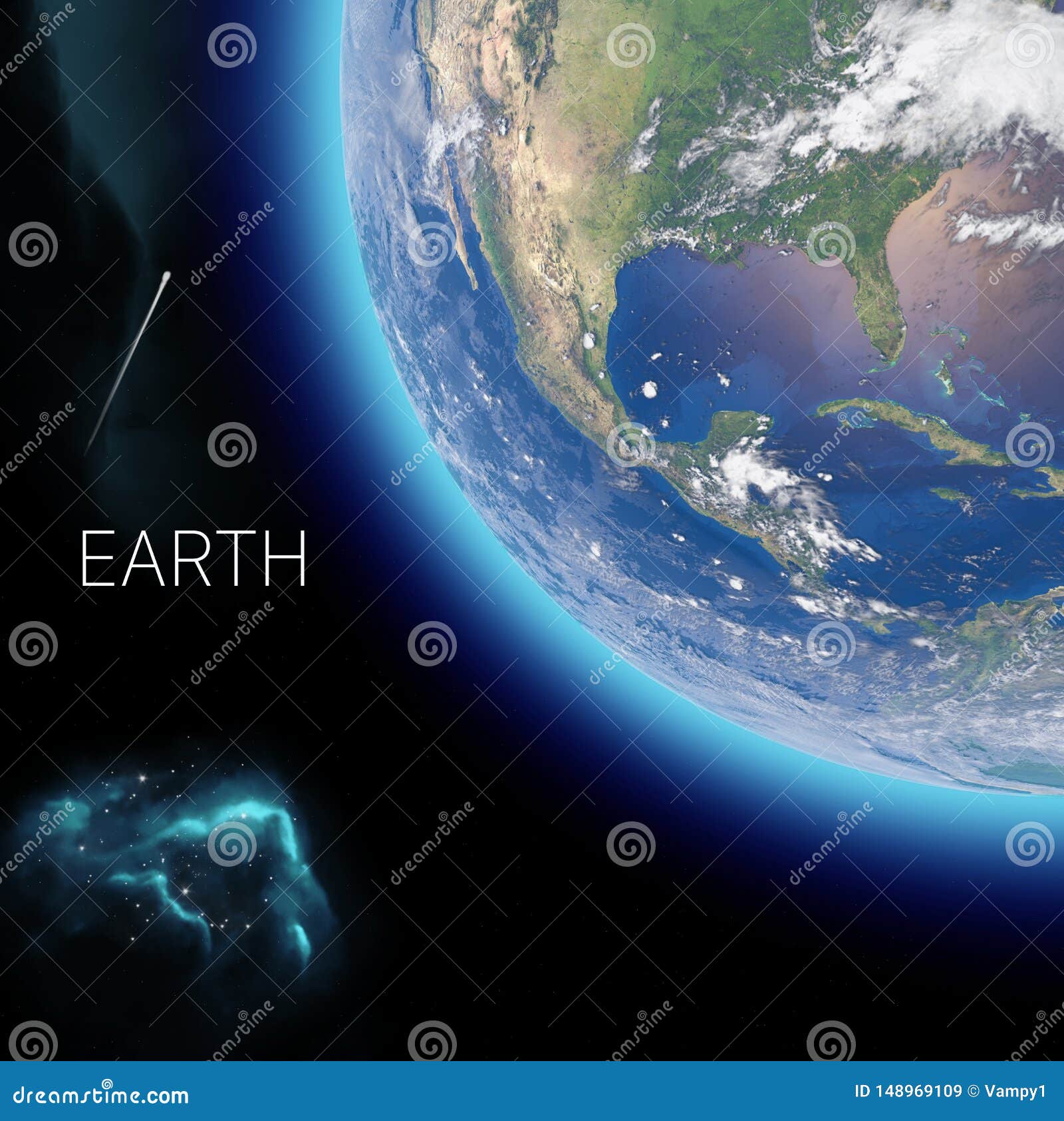 Physical Map Of The World Satellite View Of North And Central America