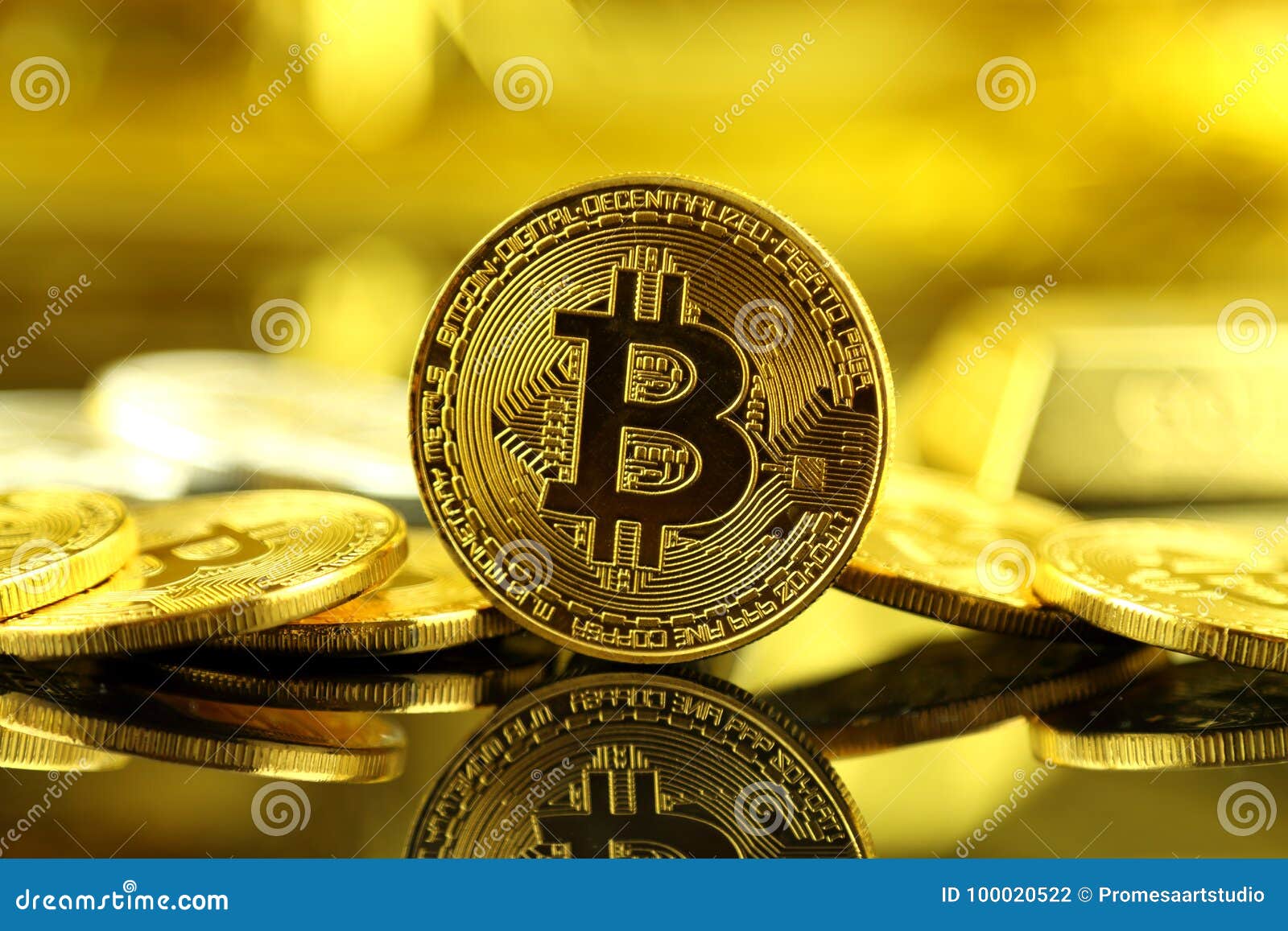 Physical Version Of Bitcoin, New Virtual Money. Stock ...