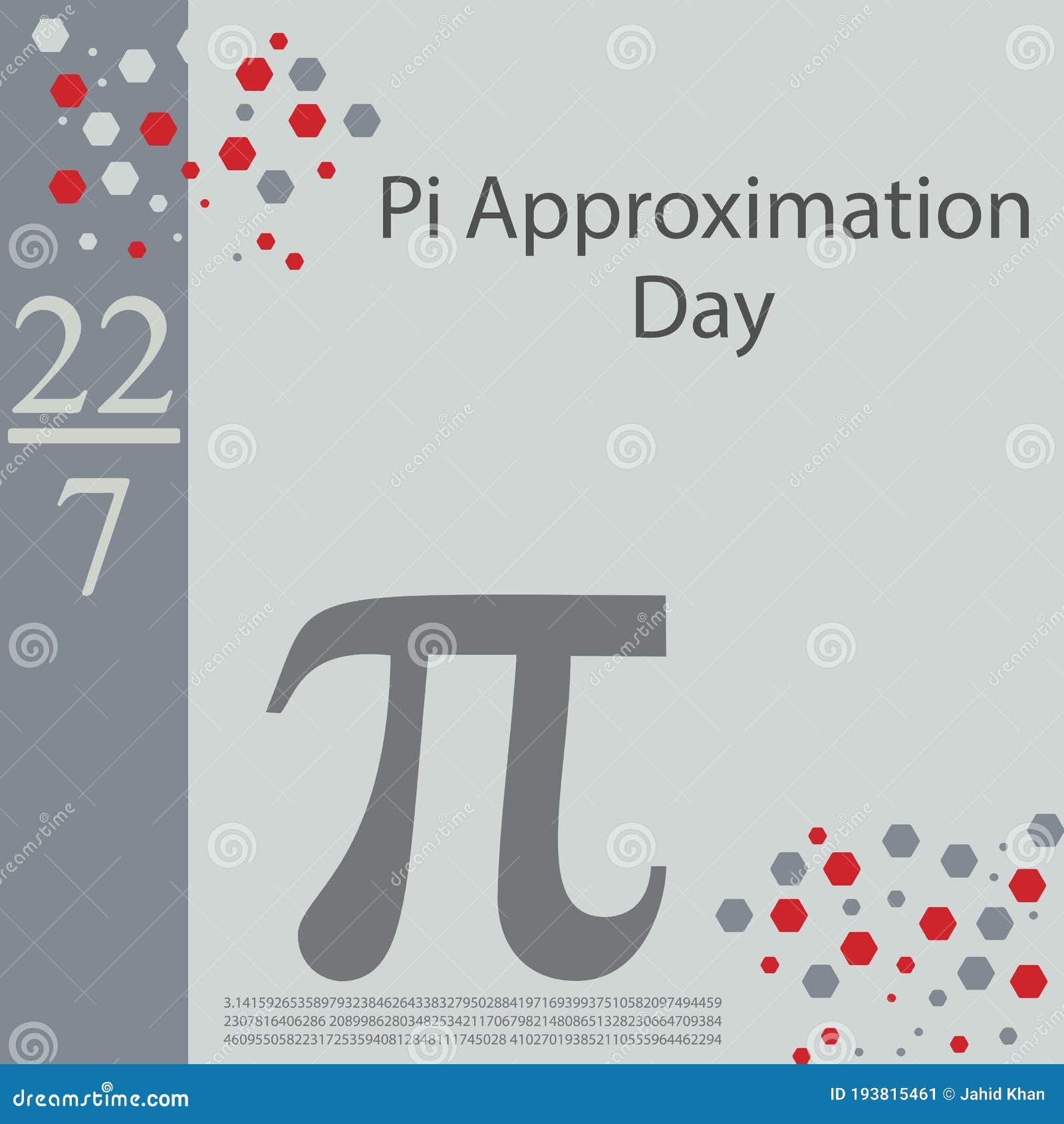 Pi Approximation Day Stock Vector Illustration Of July Pi Approximation Day Stock Vector Illustration Of July