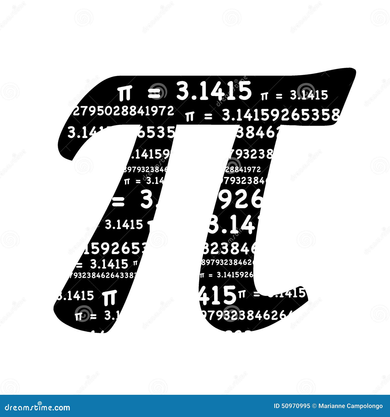 Pi symbol constant number vector math sign day 47 off