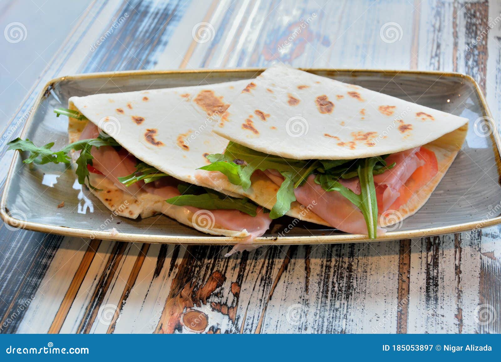 piadina or piada, italian flatbread
