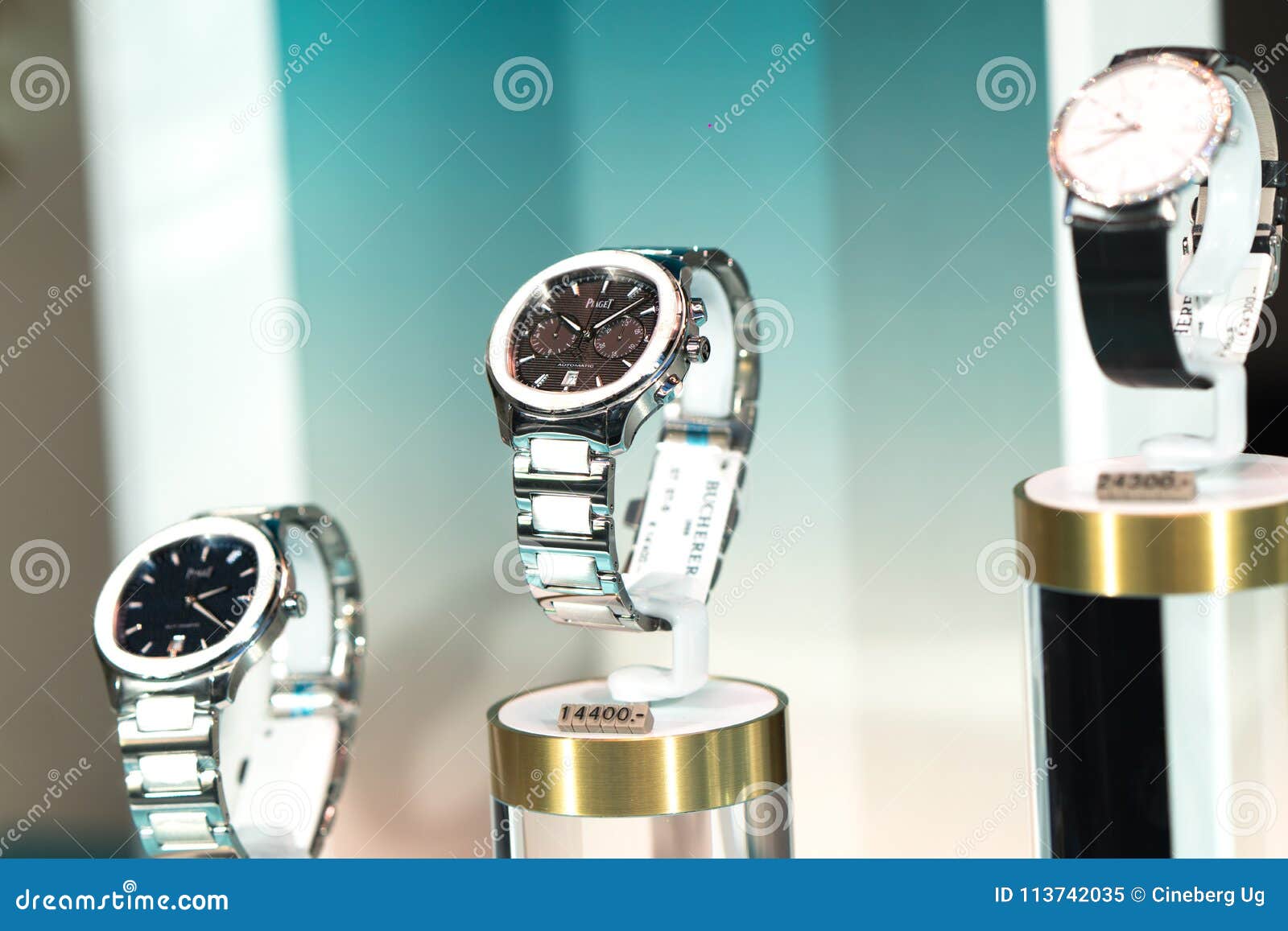 Piaget Watches in Bucherer Store Editorial Image - Image of retail ...