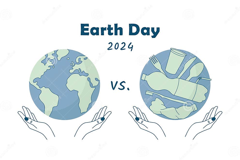 Pianeta Tematico Giornata 2024 Contro. Le Plastiche Battono Il Poster ...