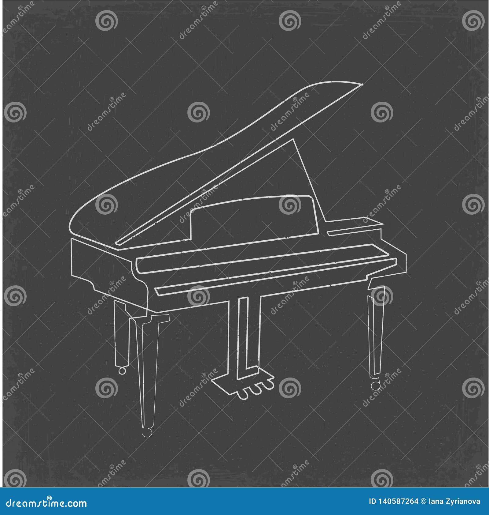 piano continuous one line  drawing. pianoforte