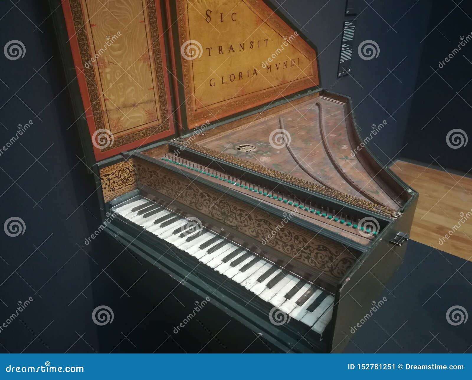 Piano del museo holandés, música, auténtica