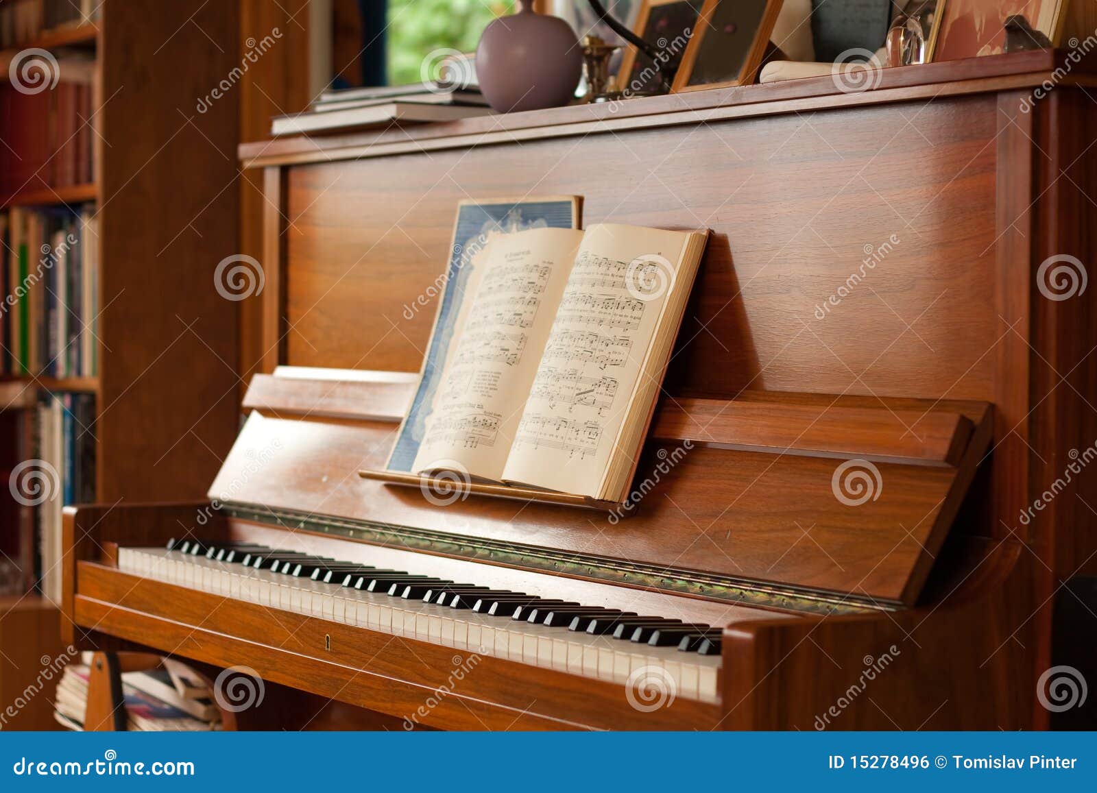 Piano in the house stock photo. Image of dramatic, hear 15278496