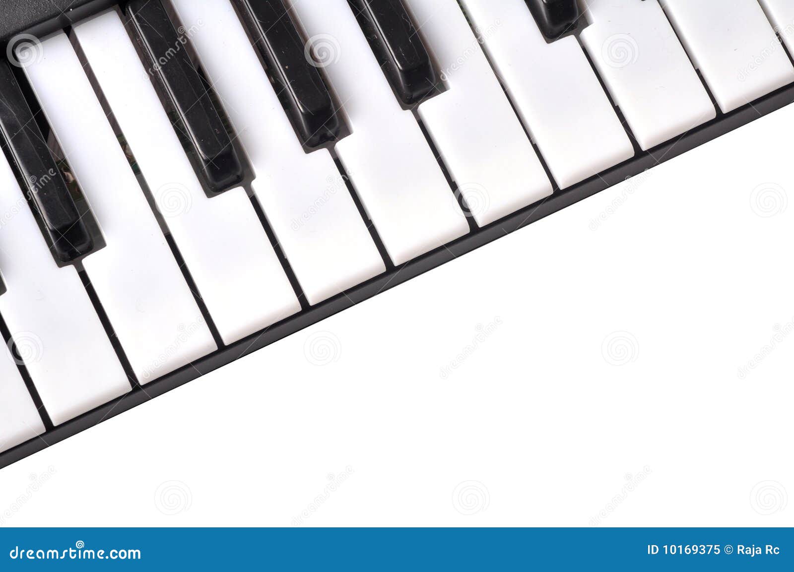 Piano keyboard stock image. Image of musical, closeup 10169375