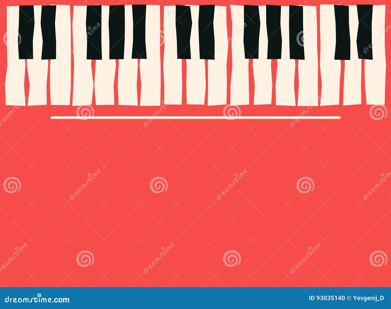 piano keys. music poster template. jazz and blues music concert background