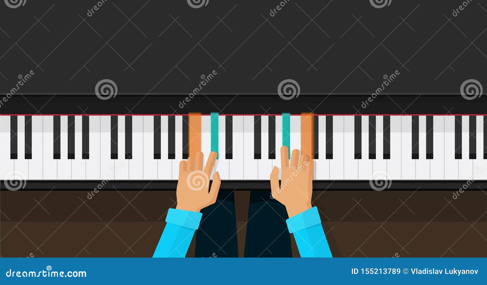 Piano Keys with Person Hands Learning Play Chords Vector Illustration, Flat Cartoon Piano Keyboard Lesson App for Stock Vector - Illustration of lesson, harmony: 155213789 Piano Keys with Person Hands Learning Play Chords Vector Illustration, Flat Cartoon Piano Keyboard Lesson App for Stock Vector - Illustration of lesson, harmony: 155213789