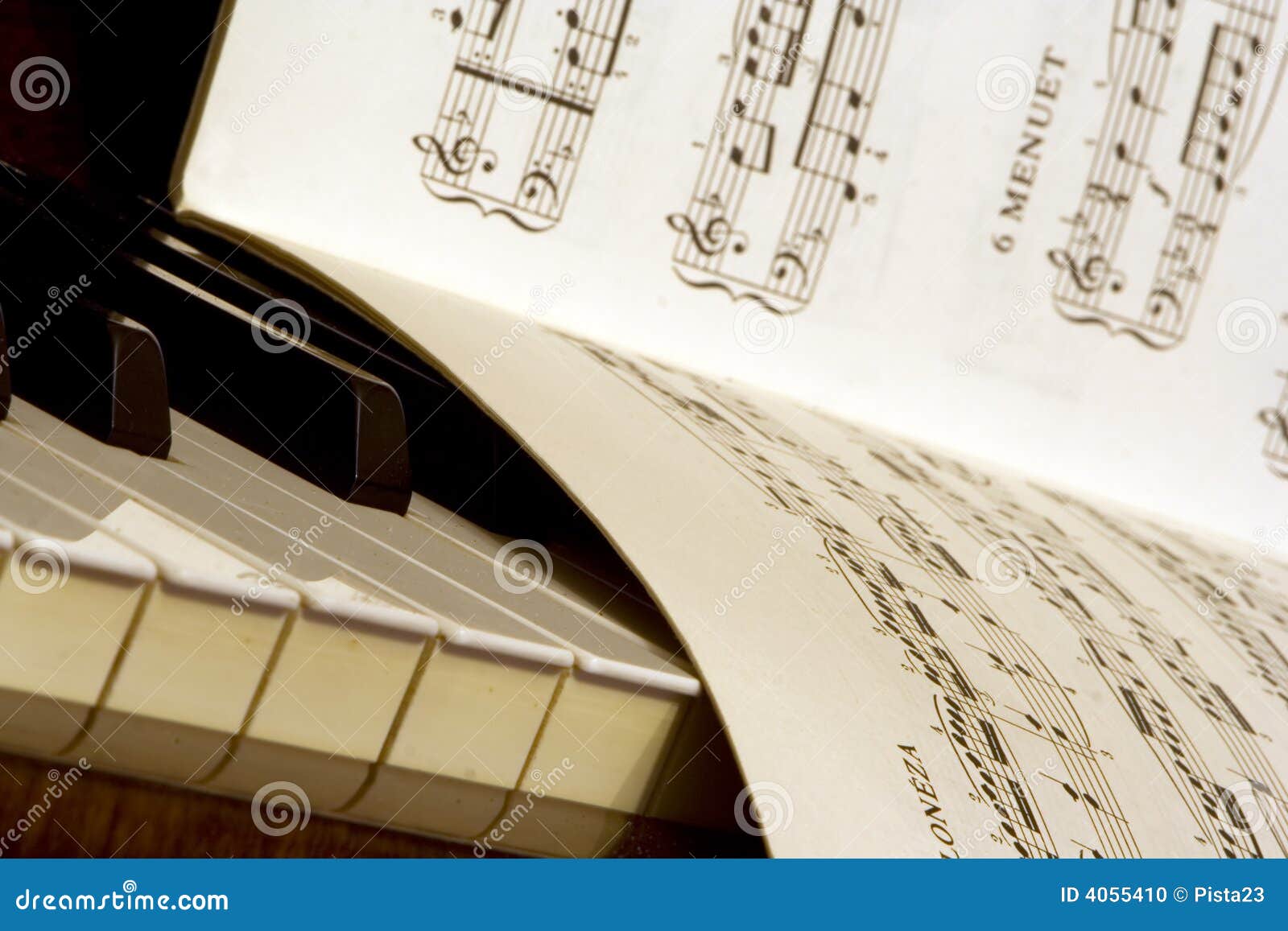 Piano and lyrics book stock photo. Image of instrument - 4055410