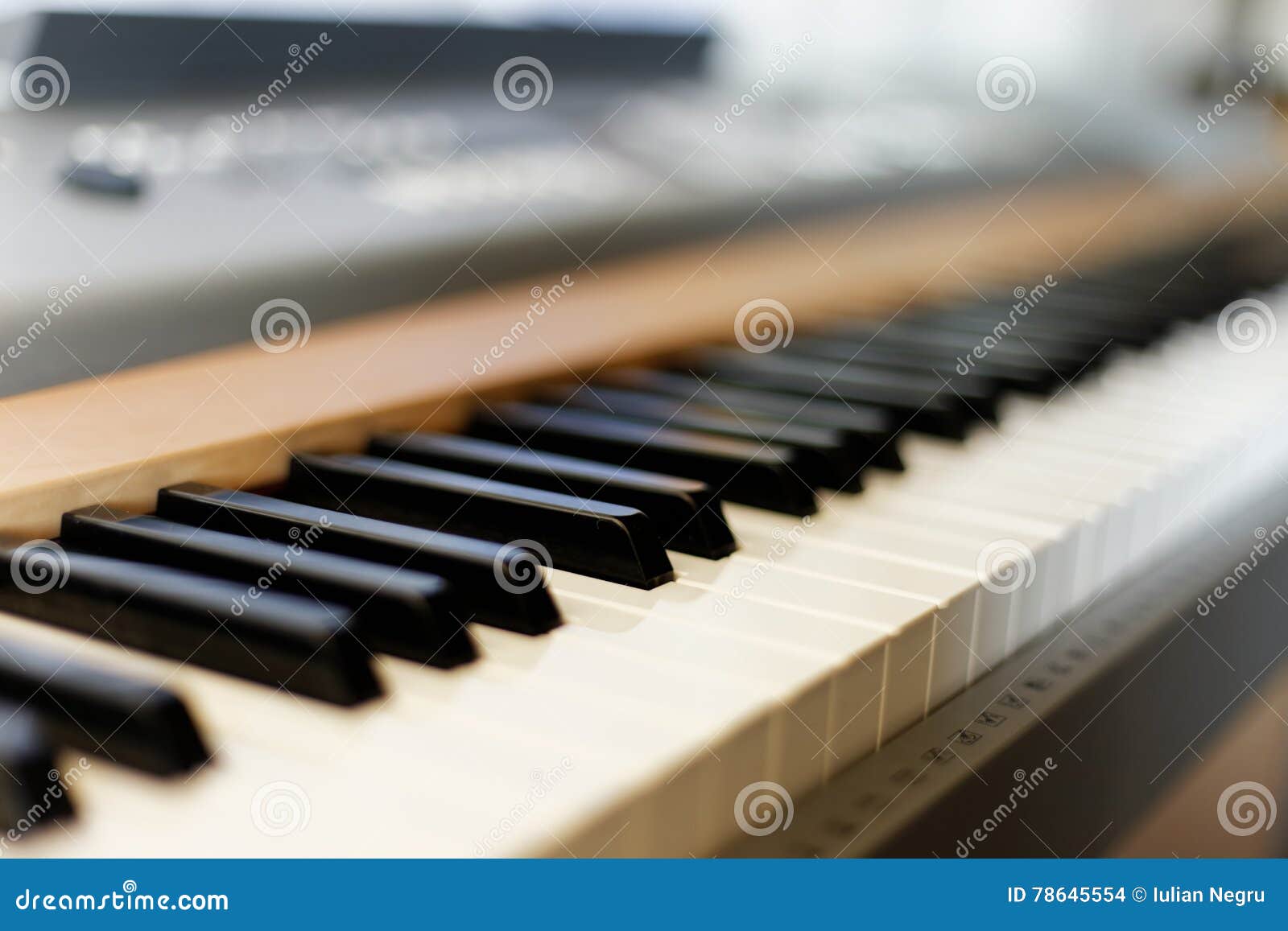 Piano with Notes and Glasses Stock Photo Image of keyboard, clape