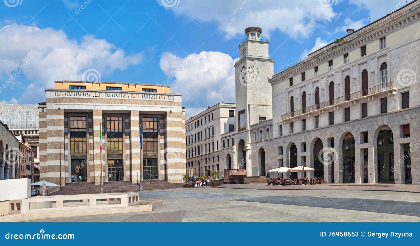 piazza della vittoria in brescia