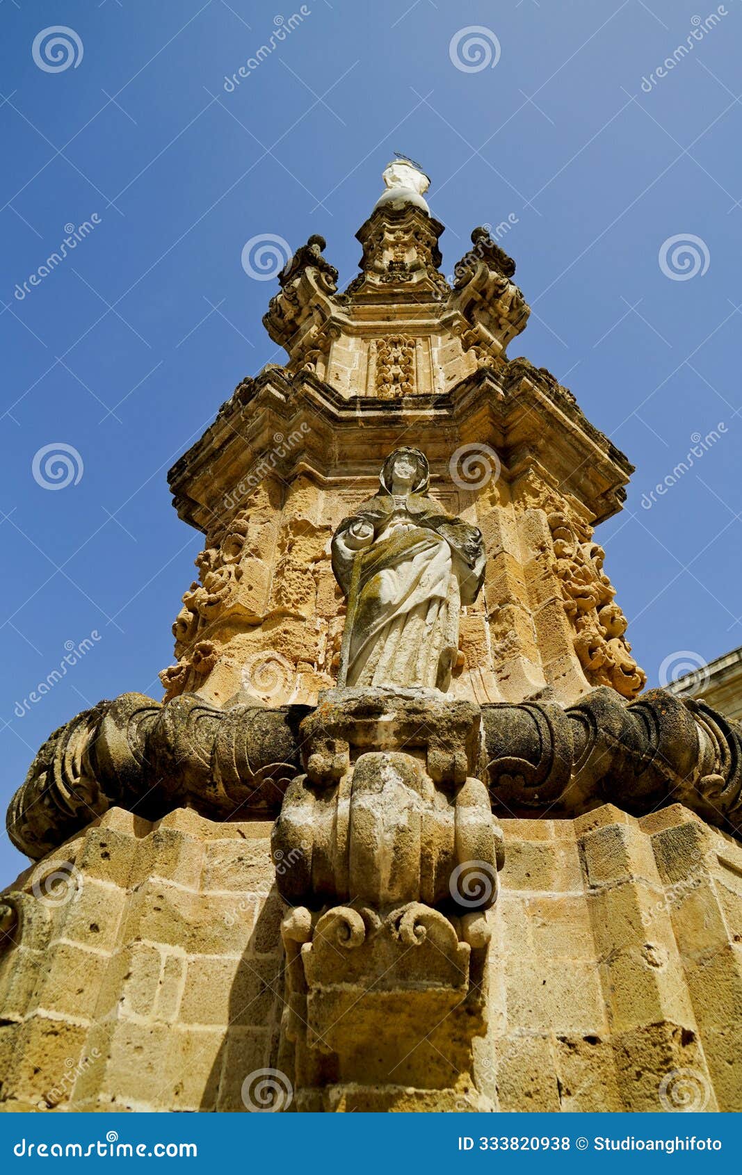 piazza salandra with the palaces and the spire of the immaculate conception. nardÃ², lecce, puglia, italy-4