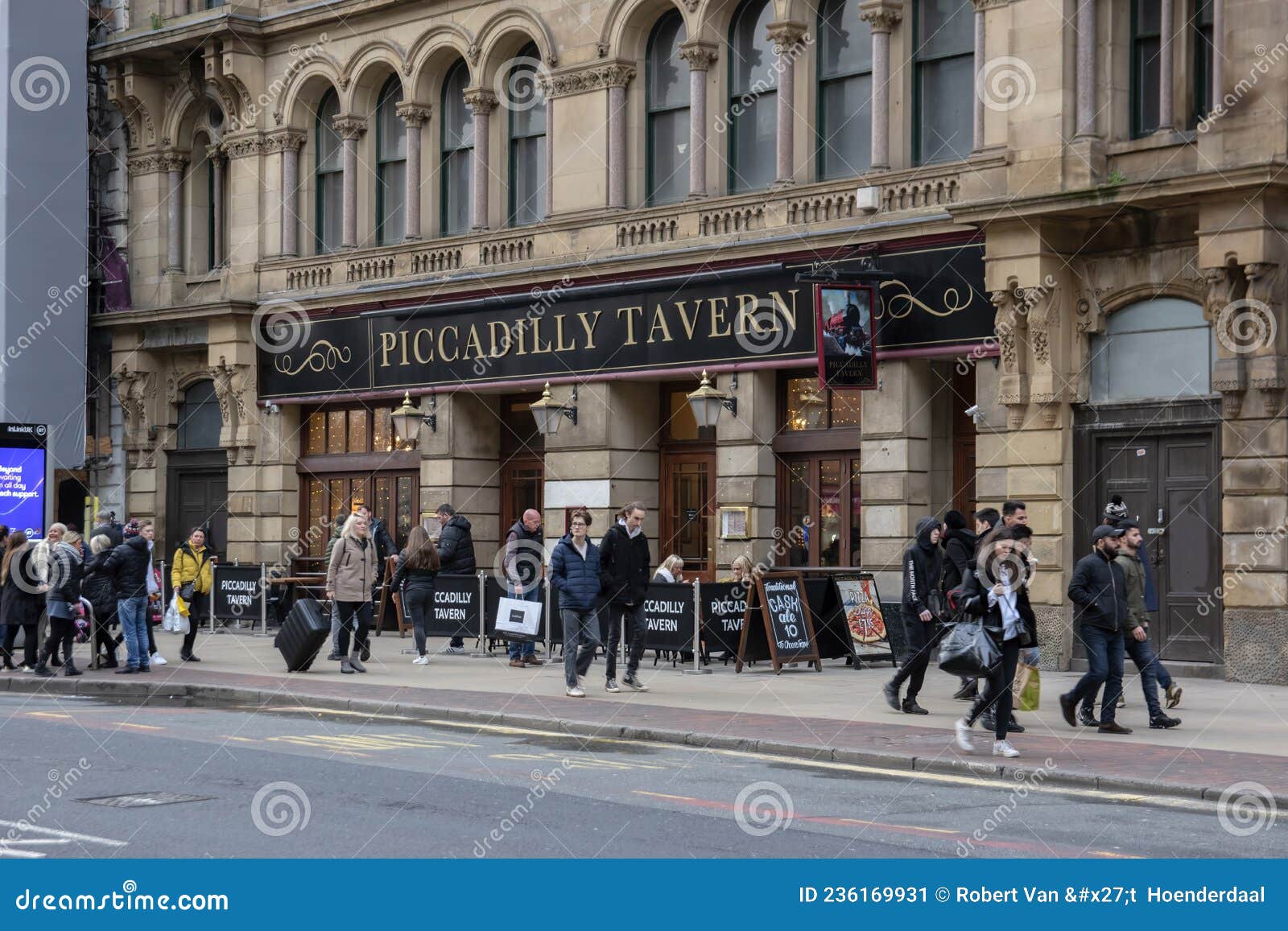 Piccadilly Tavern at Manchester England 8122019 Editorial Photo