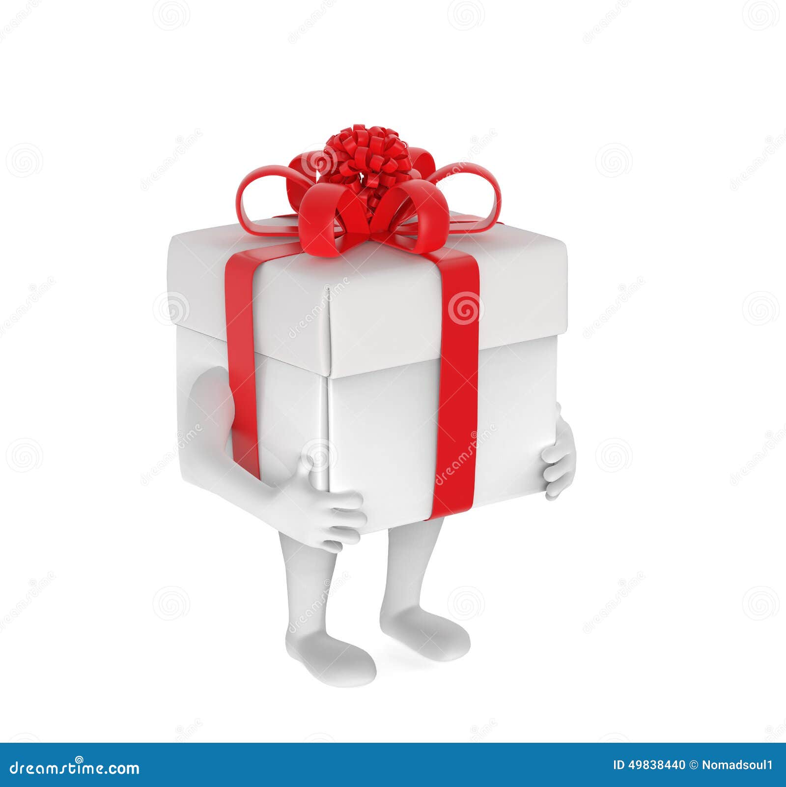 Piccola Persona Con Il Scatola-regalo Invece Della Testa Illustrazione di  Stock - Illustrazione di pacchetto, anniversario: 49838440