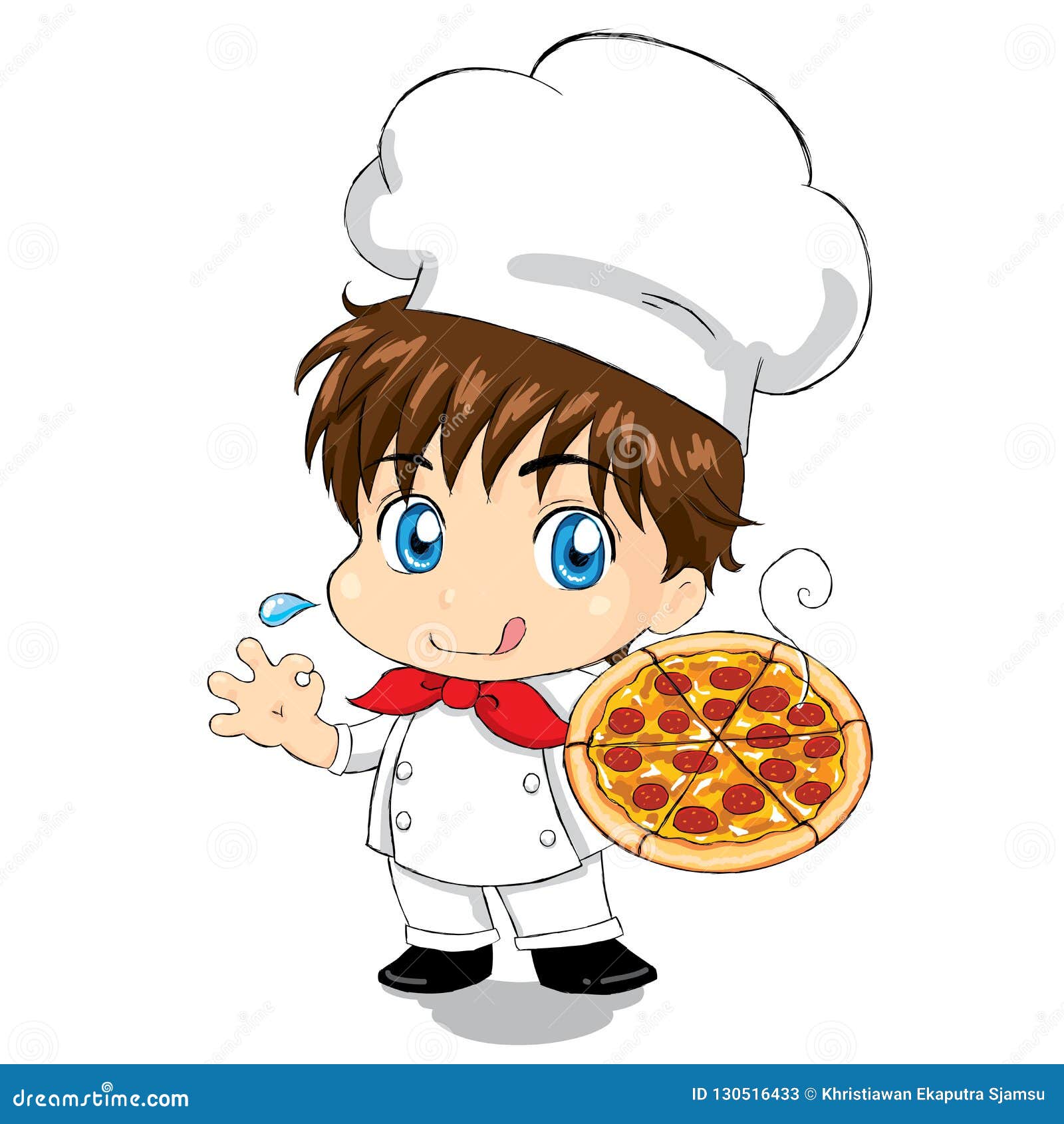 Piccolo Cuoco Unico - Pizza Per Il Web D'imballaggio Del ...