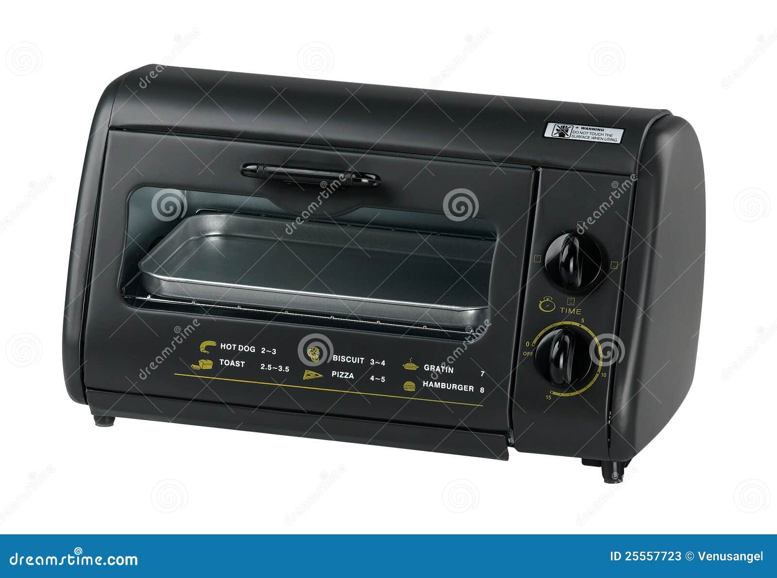 Piccolo forno elettrico immagine stock. Immagine di cuocia - 25557723