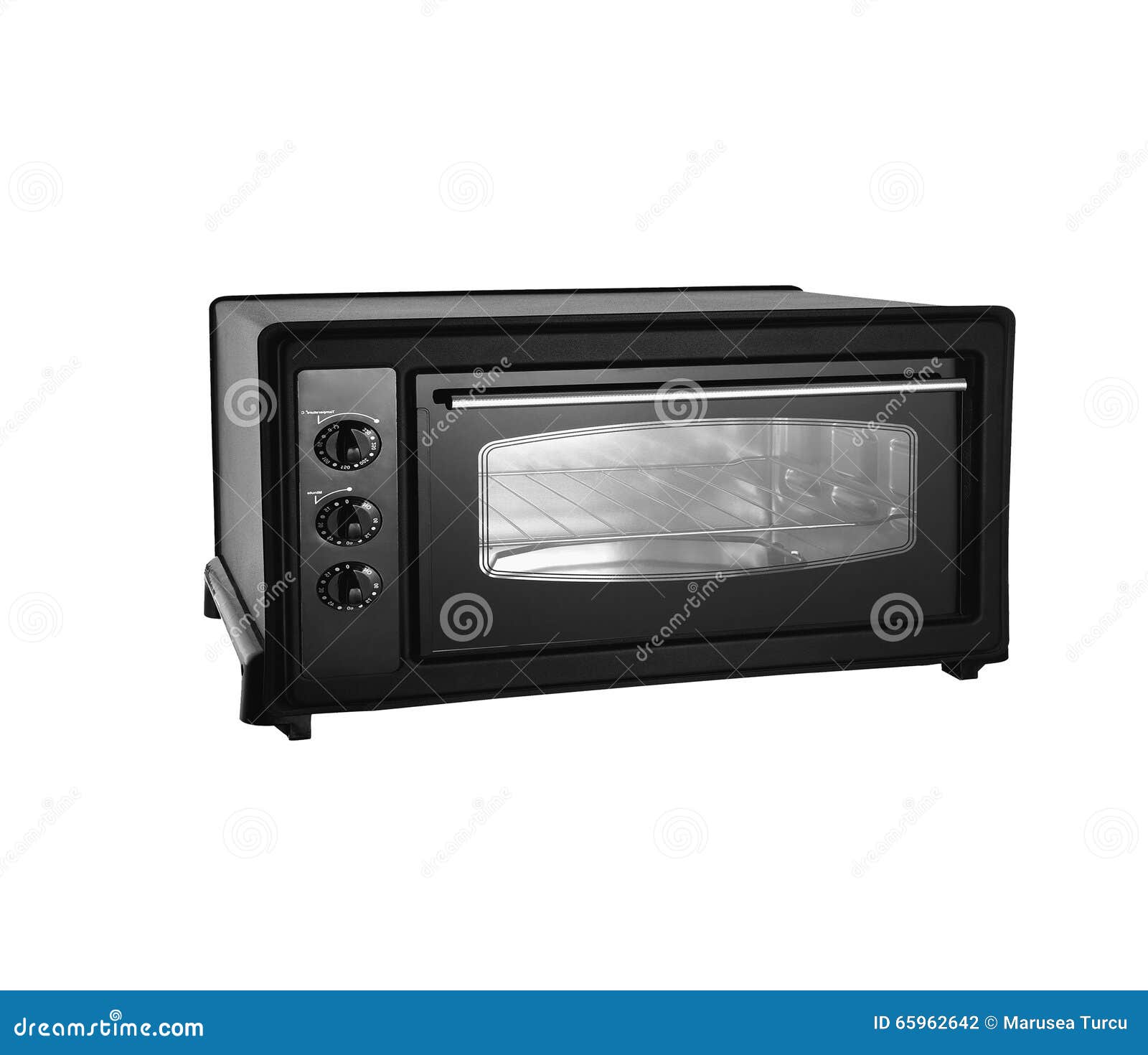 Piccolo forno elettrico illustrazione di stock. Illustrazione di  temporizzatore - 65962642