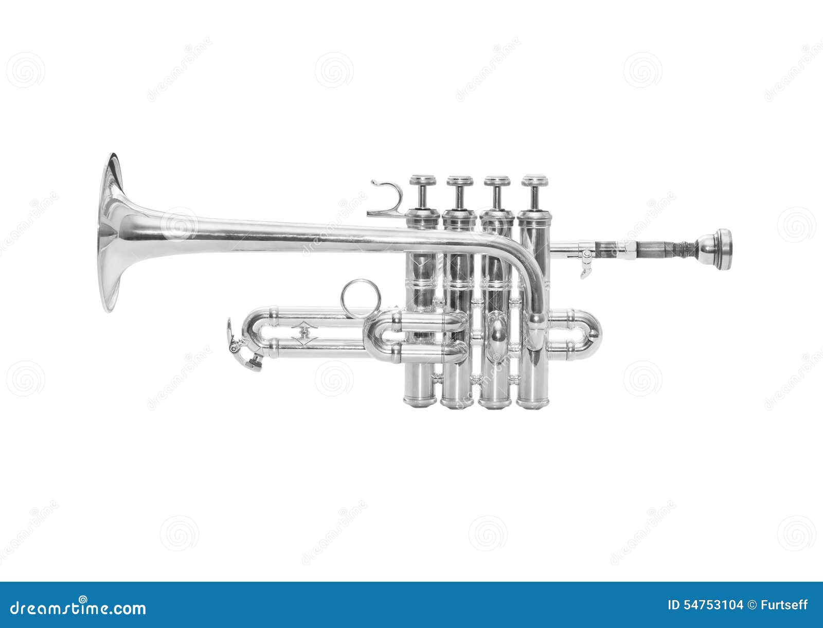Piccolo Trumpet Valves Stock Photo 58921278