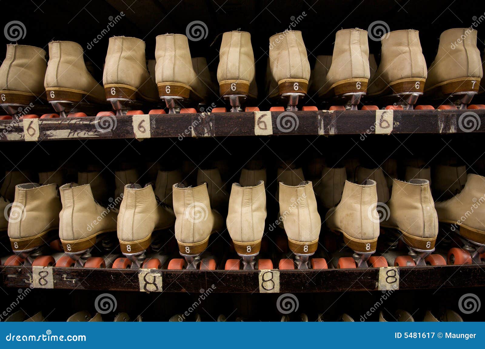 Picking Out a Pair of Roller Skates Stock Image Image of lifestyle