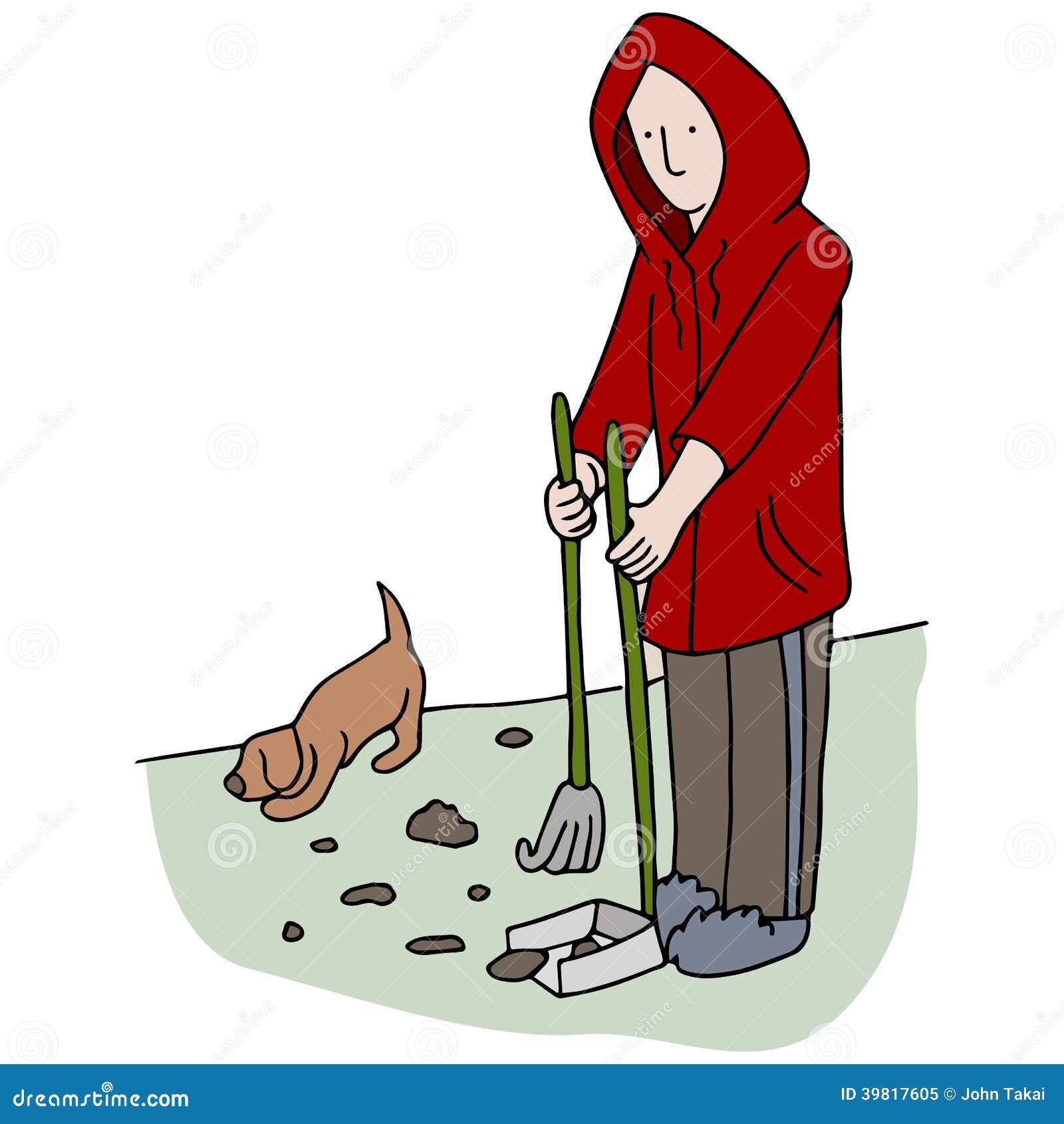 clipart of picking up dog poop - photo #19