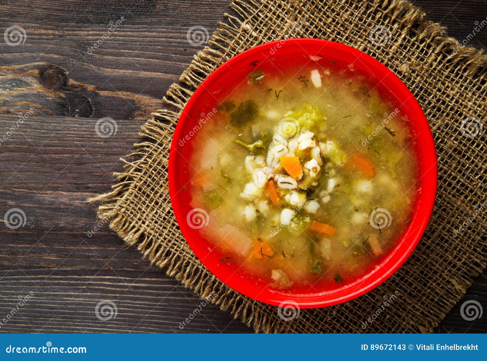 Pickle soup .healthy soup stock image. Image of cutlery 89672143