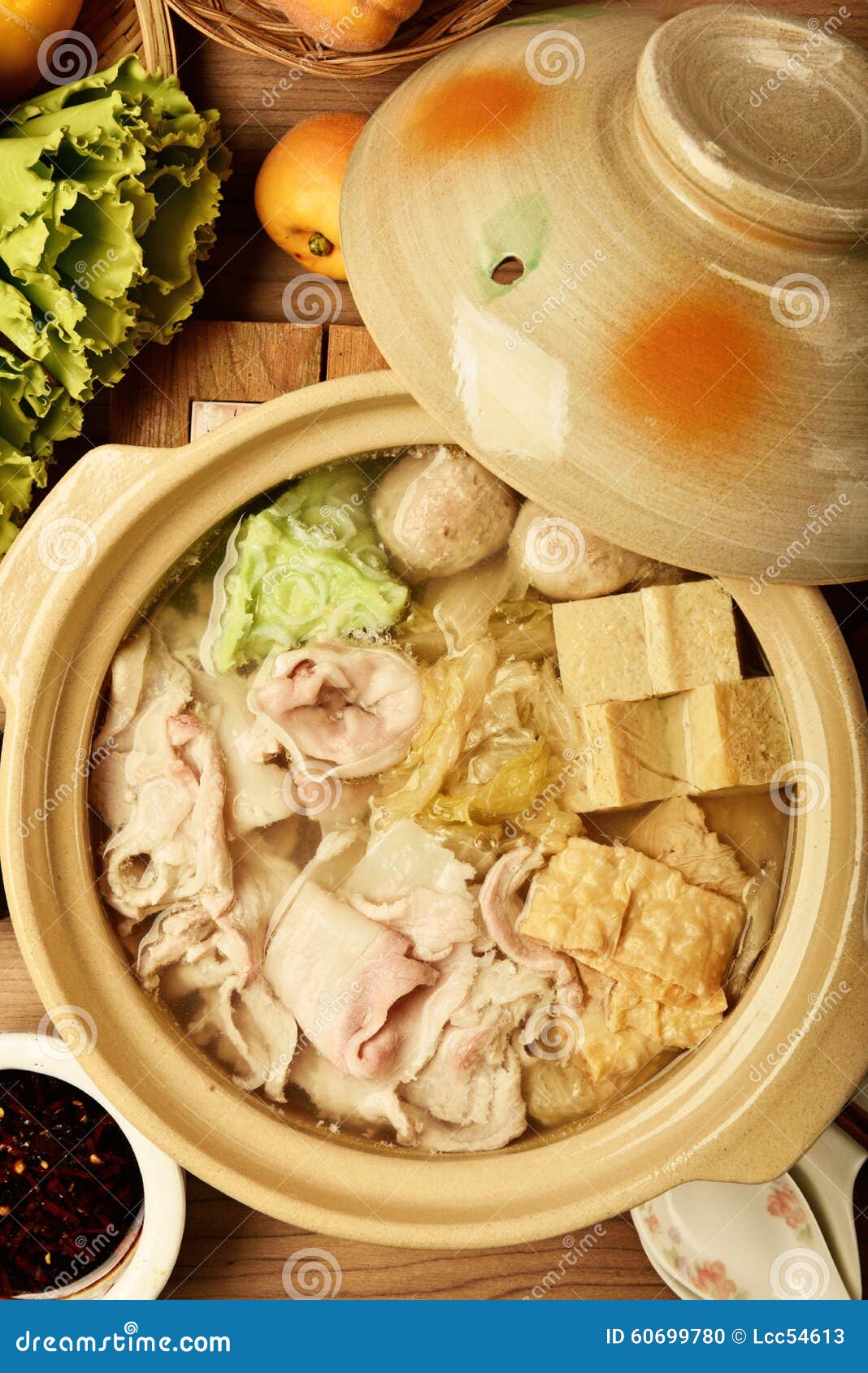 Pickled Cabbage and Meat Hot Pot Stock Photo Image of traditional