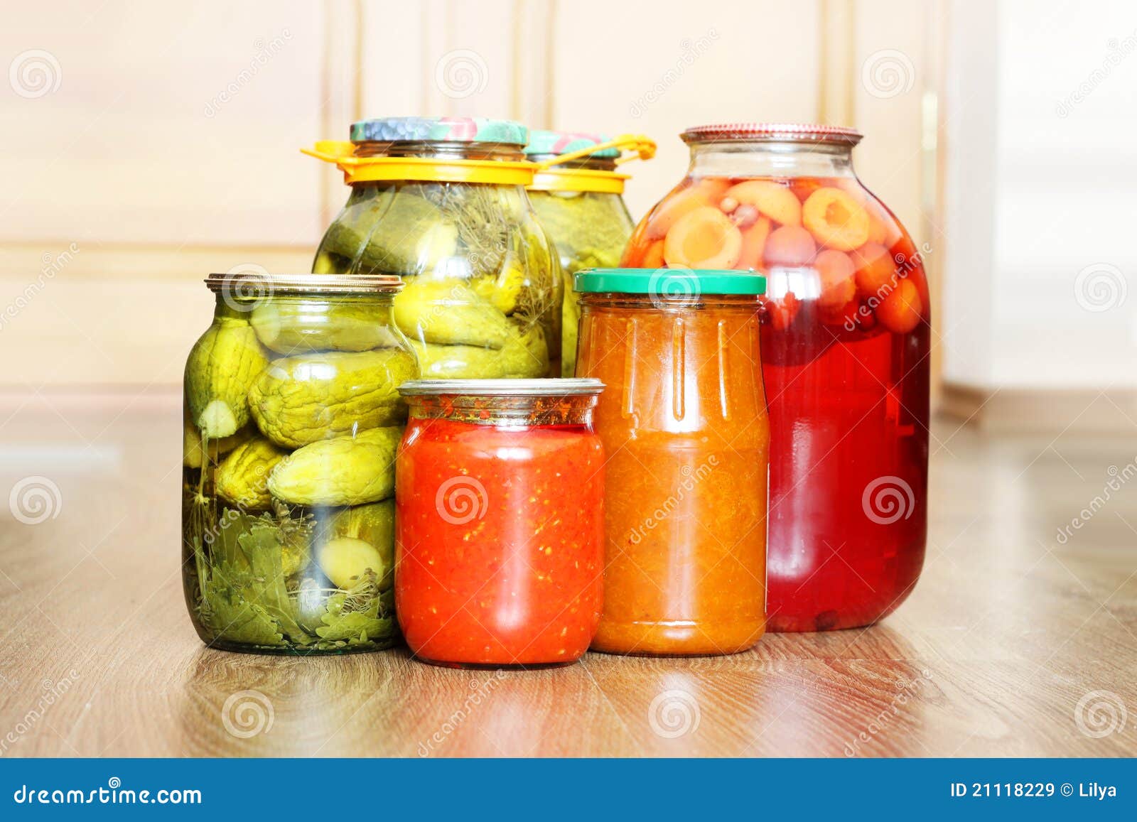Pickled Canned Vegetables Royalty Free Stock Images Image 21118229