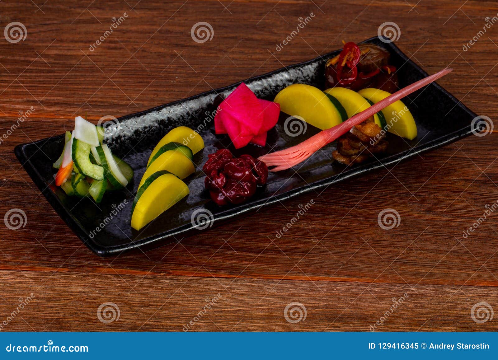 Pickled Japanese Vegetables Stock Image Image of pickles, healthy