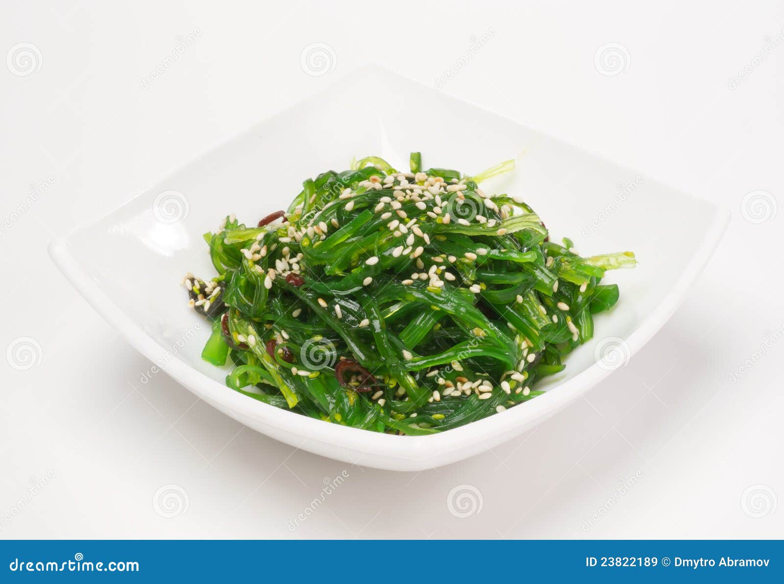 Pickled Seaweed with Nut Sauce Stock Image Image of japan, delicious
