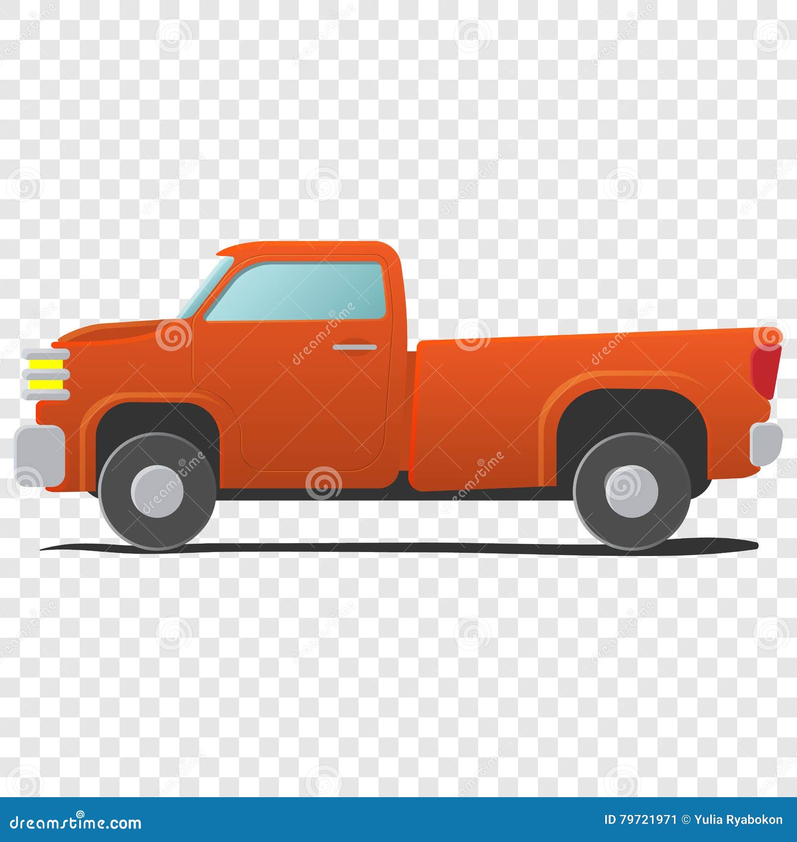 Pickup - Cartoon Car Illustration Stock Vector - Illustration of station, engine: 79721971 Pickup - Cartoon Car Illustration Stock Vector - Illustration of station, engine: 79721971