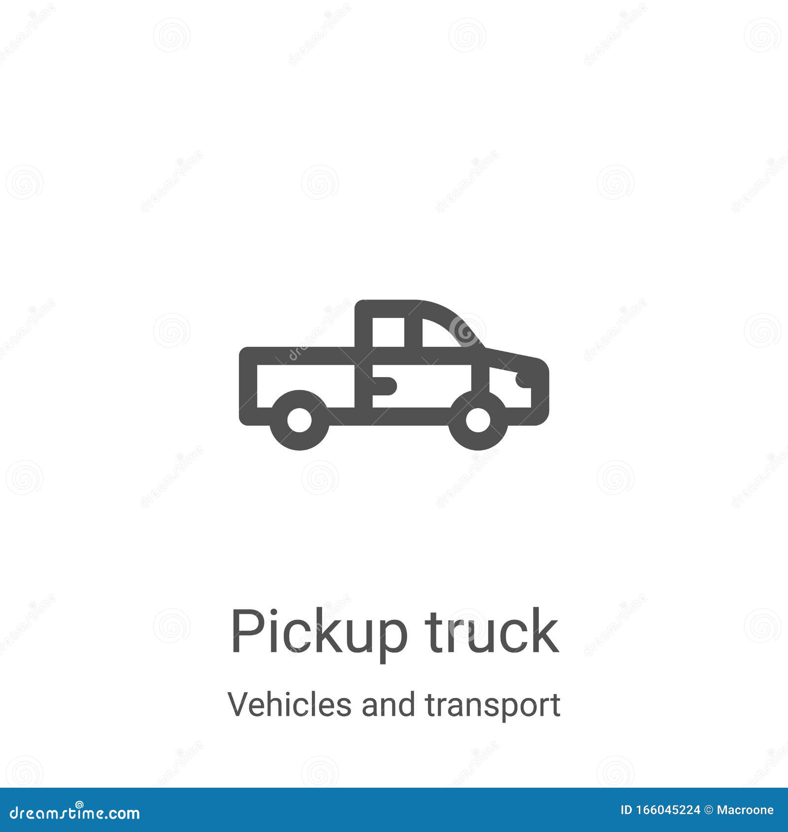Free Free 233 Pickup Truck Outline Svg SVG PNG EPS DXF File