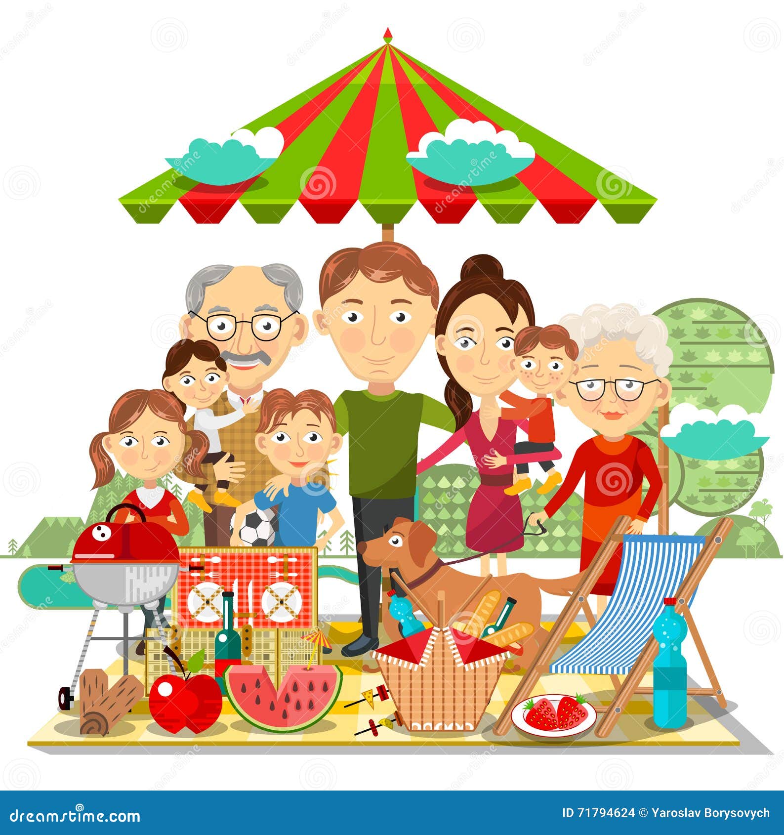 family picnic clipart - photo #48