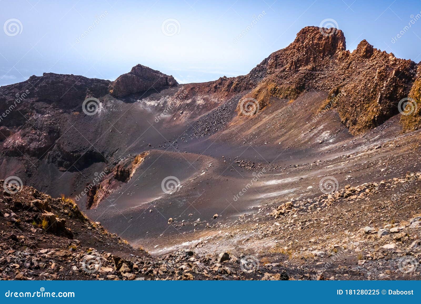 pico do fogo crater, cha das caldeiras, cape verde